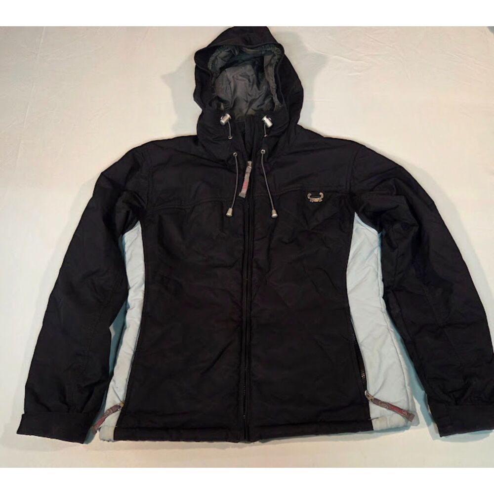 Betty Rides by Burton Women’s Insulated Snowboard Jacket Black Gray Size M